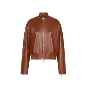Sportmax Women `Amour` Leather Jacket